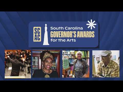 screenshot of youtube video titled 2024 South Carolina Governor's Awards for the Arts | Promo