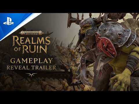 Warhammer Age of Sigmar: Realms of Ruin - Gameplay Reveal Trailer | PS5 Games