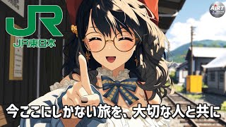 #14【勝手にCM】JR東日本『今ここにしかない旅を、大切な人と共に』～東北カップル割編 #生成AI #ai動画 #aiアニメ #aivid