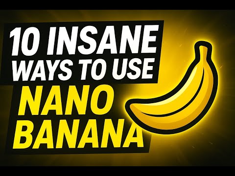 10 INSANE Ways To Use Nano Banana (For FREE)