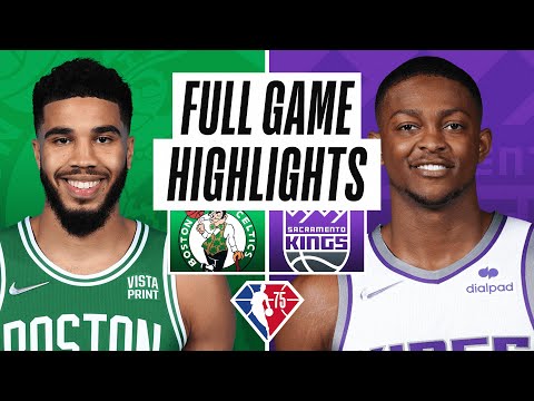 CELTICS at KINGS | FULL GAME HIGHLIGHTS | March 18, 2022 video clip 