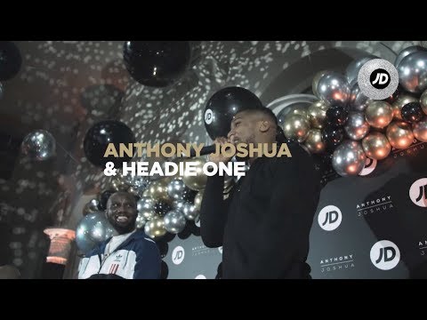 jdsports.co.uk & JD Sports Promo Code video: 🌎! EXCLUSIVE Anthony Joshua x Headie one spit bars