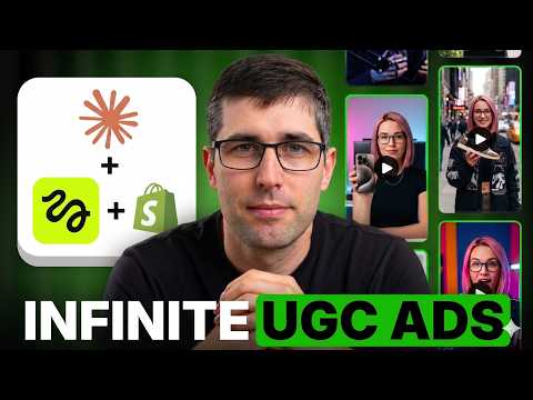 I Built a Claude Agent that Makes 500 AI UGC