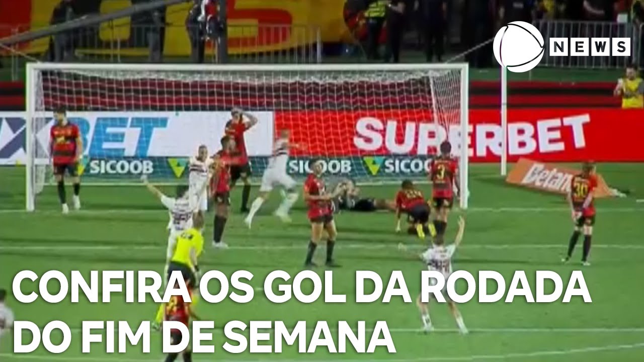 Gols da Rodada   1808 confira os gols do fim de semana no Brasileirão