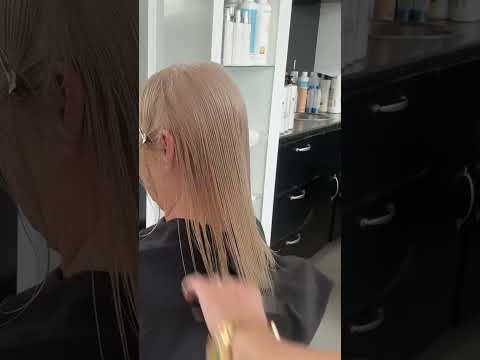 Step by step haircut #haircut #hair #hairstyle #short #video #hair #blowup #blowout #diyhairstyle