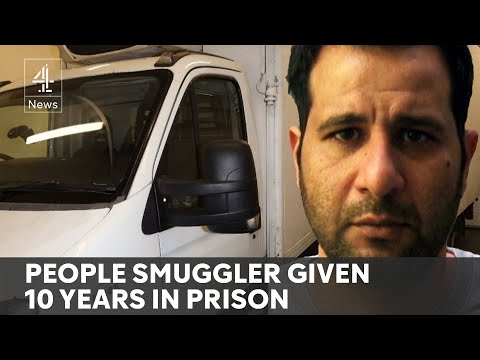 Van driver jailed for 10 years after attempting to smuggle seven people into UK