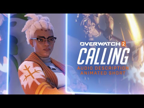 #AudioDescription | Overwatch 2 Animated Short | “Calling” feat. Sojourn