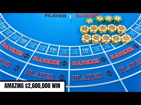 I WON $2,6000,000 PLAYING HIGH LIMIT BACCARAT!