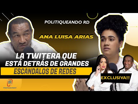 ANA LUISA ARIAS LA TWITERA QUE ESTA DETRAS DE GRANDES ESCANDALOS DE REDES EN POLITIQUEANDO RD