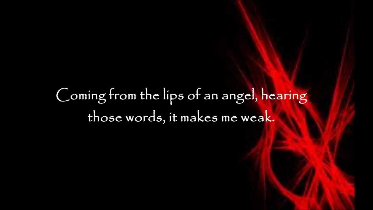 Hinder- lips of an angel- lyrics - YouTube