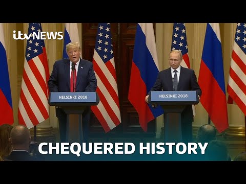 A closer look at the strange history of Donald Trump and Vladimir Putin's relationship | ITV News