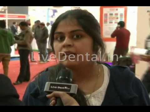 LiveDental.in | Dr. Himani in Expodent International 2012