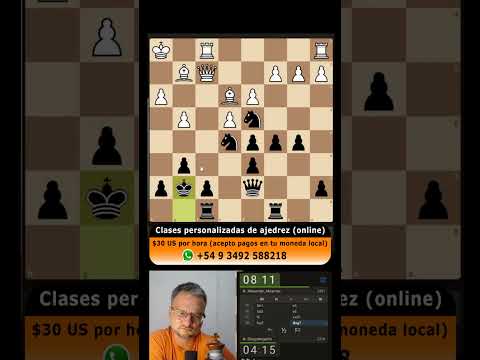rival 2400 de #lichess me ataca duro el enroque #chess #ajedrez #xadrez