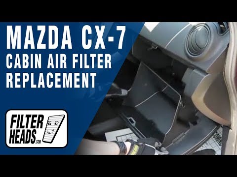 MAZDA CX-7 - Cabin Air Filter Replacement