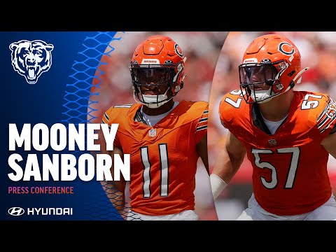 Mooney and Sanborn on looking ahead to Week 3 | Chicago Bears video clip