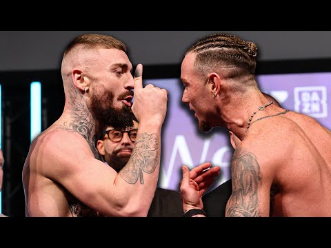 IT’S ON! Lewis Crocker vs Paddy Donovan 2 • WEIGH IN & FACEOFF | Matchroom Boxing