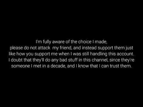 Quick announcement