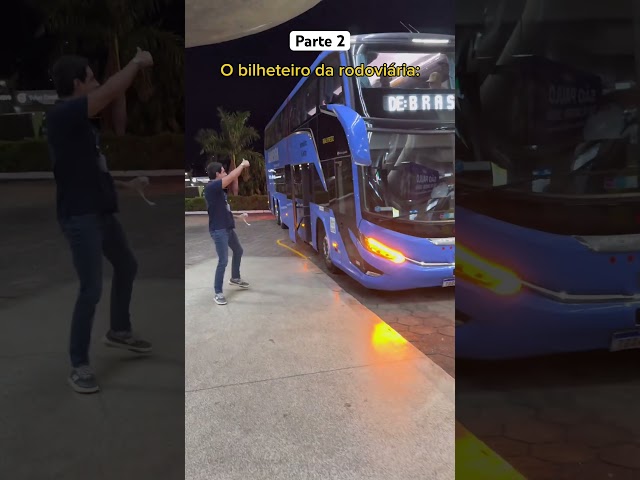 Já viajou de ônibus? 😂 @marcotuliodavi  #shorts