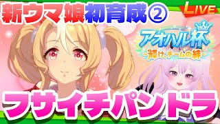【ウマ娘】🔰初見プレイ‼フサイチパンドラと初アオハル杯2💖新米サポーターへアドバイスお願い🙏【ゲーム実況】