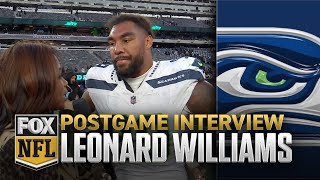 Seahawks' Leonard Williams on his dominant performance in win over Jets: 'Chip on my shoulder'