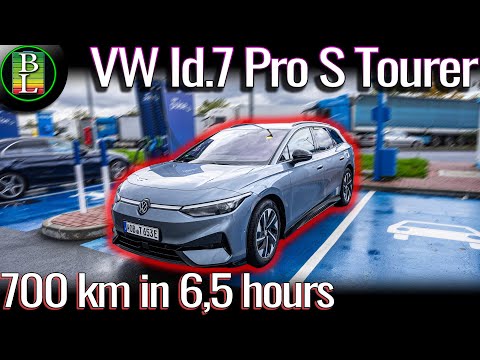 Going long distance with ABRP in the VW Id.7 Tourer Pro S 91kWh