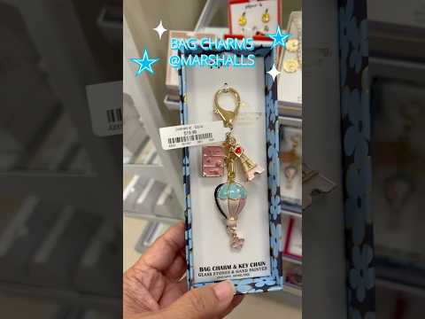 BAG CHARMS FOUND AT MARSHALLS! #bagcharm