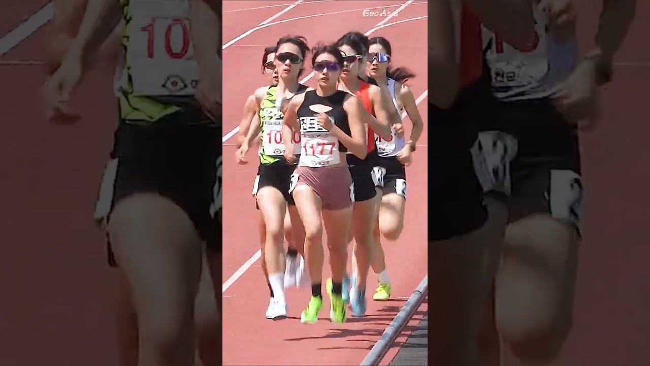 이서빈 선수의 800m 멋진 레이스 모습!! #athletics #이서빈 #여자육상 #trackandfield #sportstar #shorts