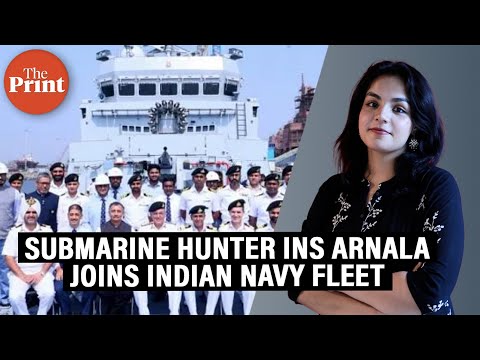 INS Arnala, India’s first-of-its-kind shallow water submarine hunter joins Navy fleet