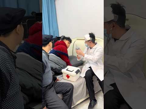 How to wake up a sleeping Boy Funny Doctor Injection 😂😂