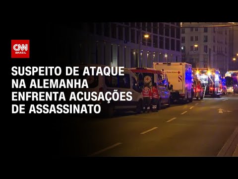 Suspeito de ataque na Alemanha enfrenta acusações de assassinato | CNN PRIME TIME