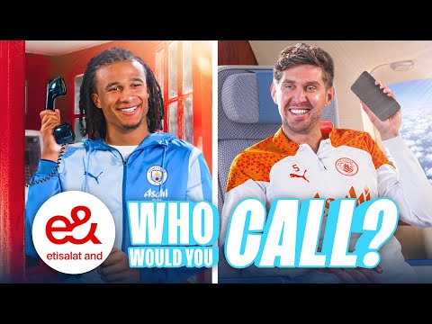 WHAT A QUESTION FOR NATHAN! | Man City's John Stones and Nathan Ake ask some fun questions!