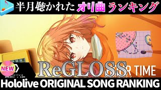 【ReGLOSS】半月で一番聴かれたオリ曲は？オリ曲ランキング 30 most viewed song in this month 2025