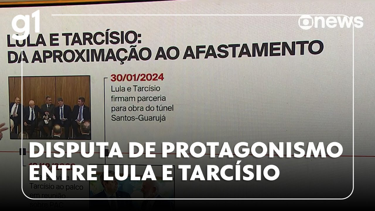 Leilão do túnel Santos-Guarujá tem disputa de protagonismo entre Lula e Tarcísio de Freitas