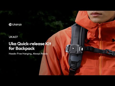 Ulanzi UKA07 Quick Release Kit for Camera Backpack Strap Clip