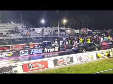 Side by side Mustangs in Bradenton at the Out for Blood race October 24,2025