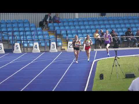 1500m women National Athletics League at Sports City Manchester 4th June 2022