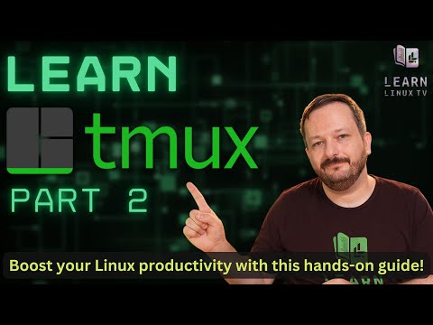 Learn tmux (Part 2) - How to use Splits and Panes for the Ultimate Linux Workflow!