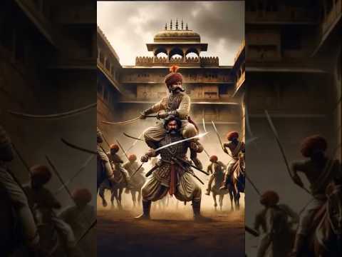 वीर जयमल और कल्ला जी राठौड़||#history #historyfacts #shorts #viral #rajputana #storyofhistory