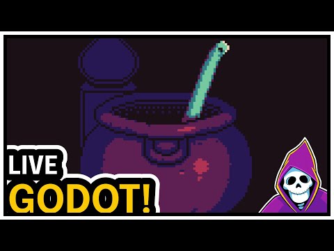Still Working on Animations - Live Godot Game Development