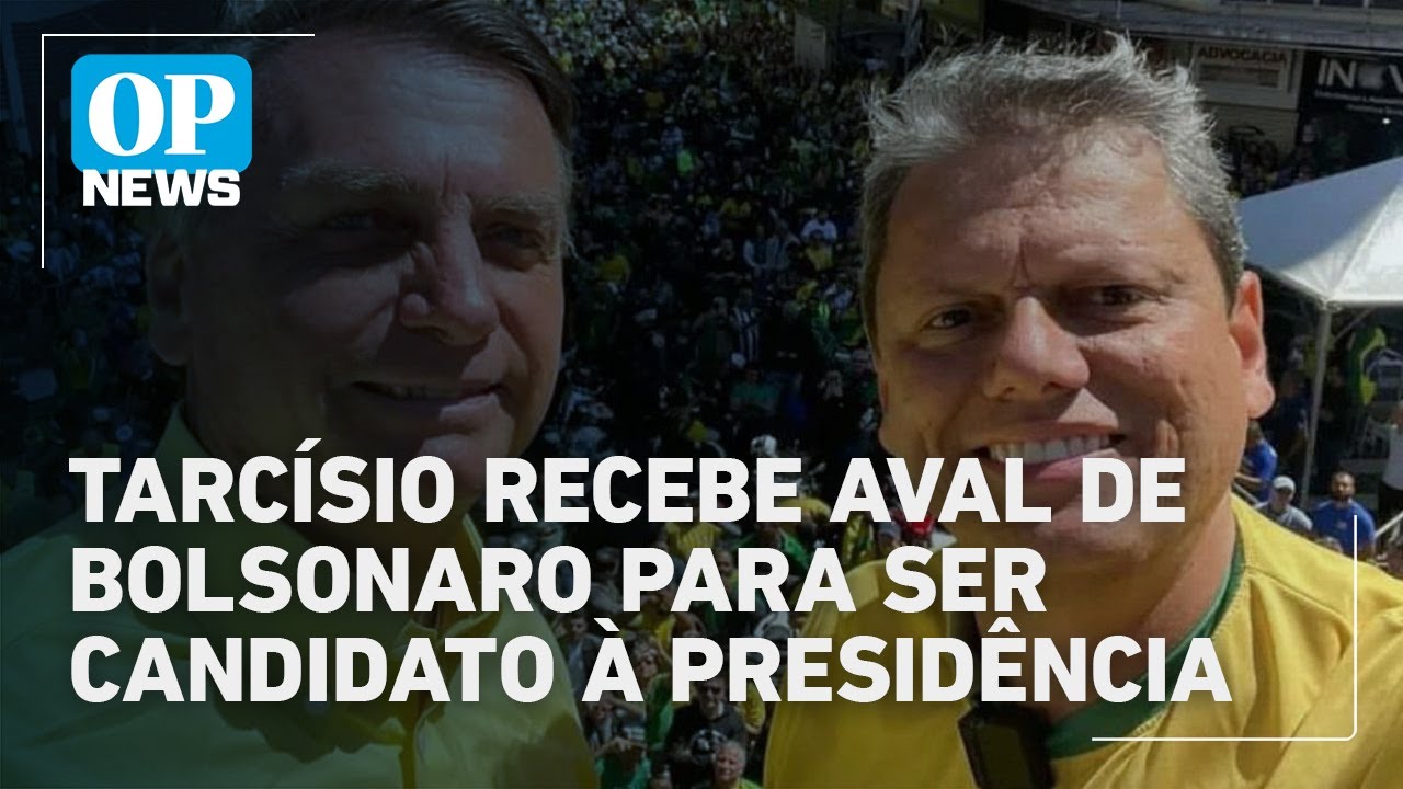 Tarcísio recebe sinal verde de Bolsonaro para concorrer à Presidência em 2026 | O POVO News