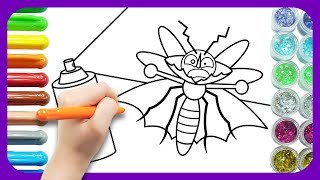 איך לצייר יתוש 