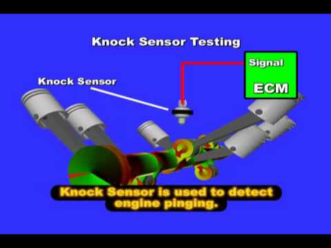 Toyota t100 knock sensor operation