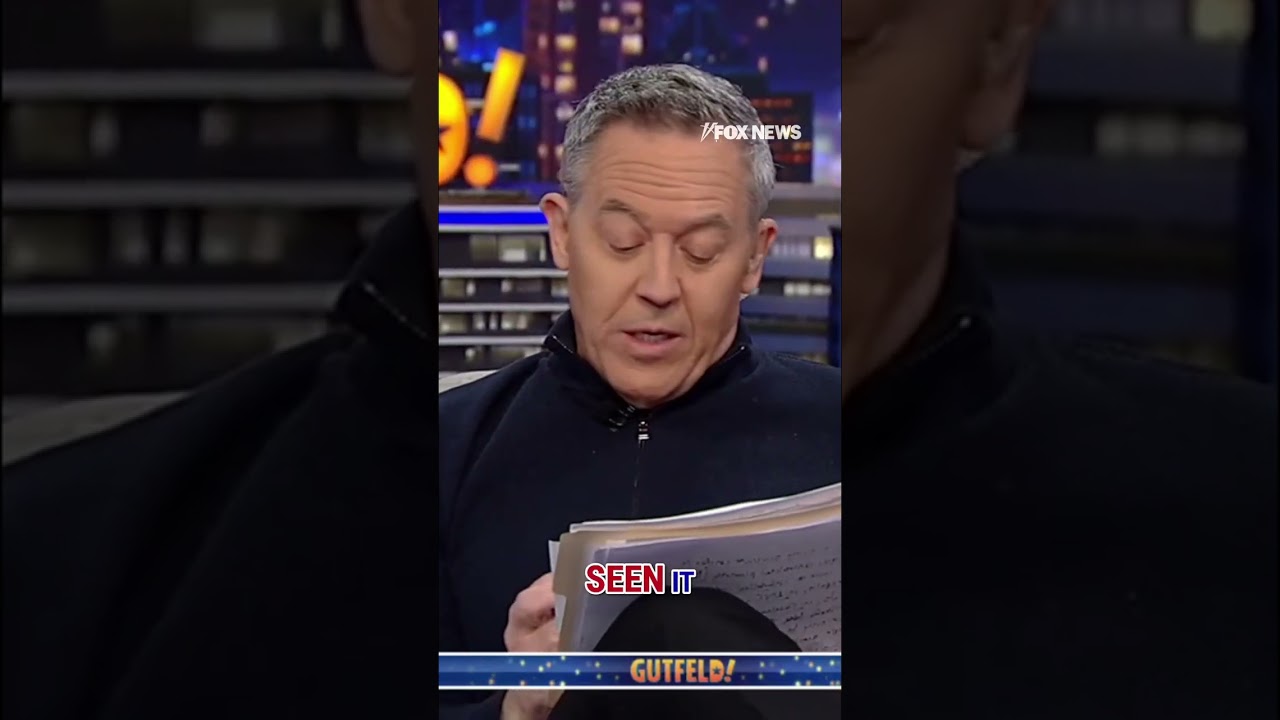 Gutfeld mocks Dem for BIZARRE defense of anti-Trump video #shorts #foxnews #politics #trump