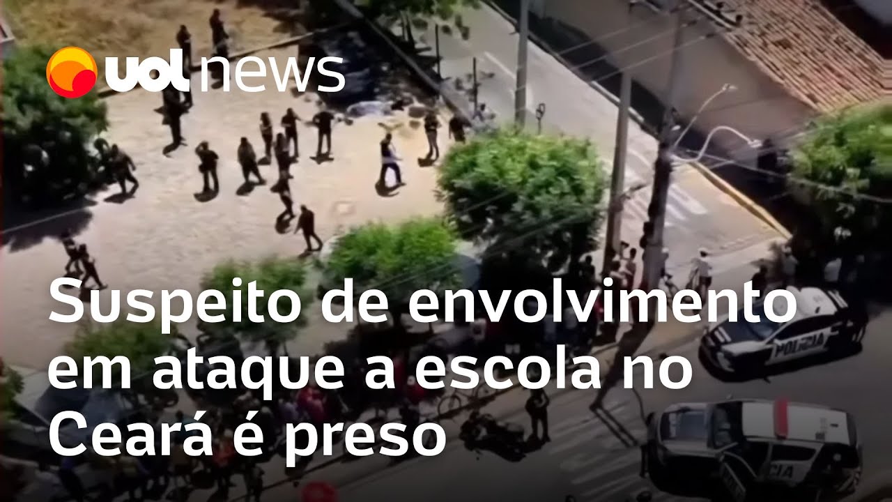 Suspeito de envolvimento em ataque a escola no Ceará é preso dois adolescentes foram mortos