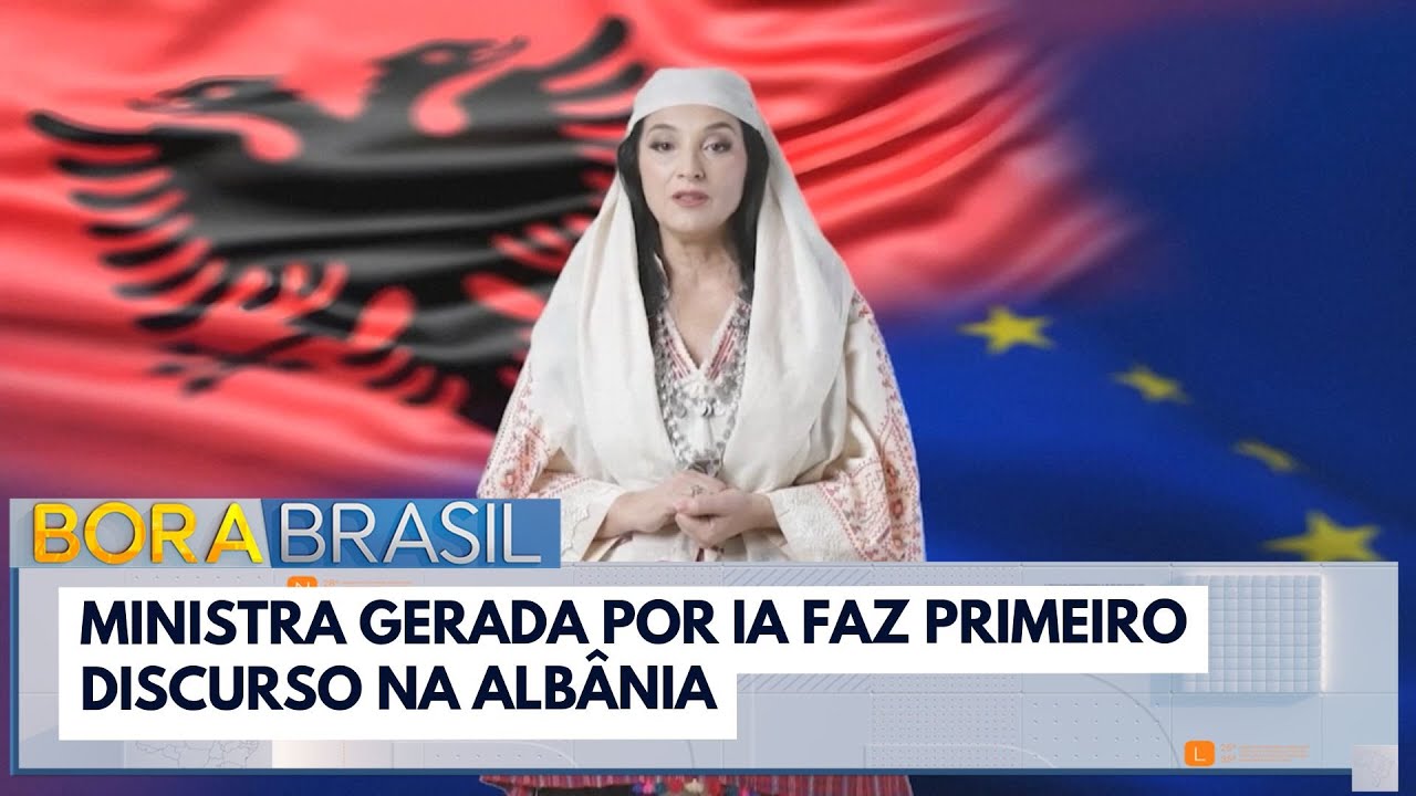 Ministra gerada por IA faz primeiro discurso na Albânia