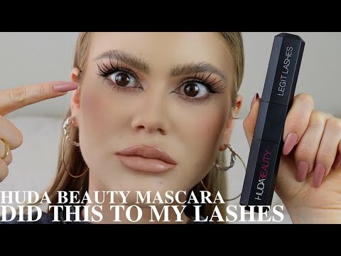 HUDA BEAUTY LEGIT LASHES MASCARA REVIEW! CRAZY RESULT!