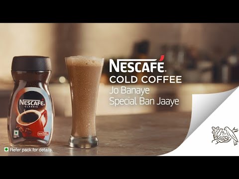 video NESCAFE Classic Instant Coffee Jar + Free Frosty Glass 190gm