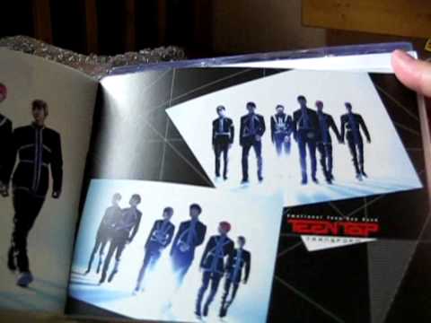 Teen Top Transform album unboxing