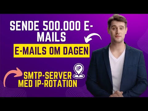 SMTP Server With IP rotation in Denmark: Send ubegrænset e-mails med SMTP Server IP-rotation