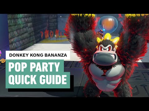 Donkey Kong Bananza - Pop Party Guide | All Bananas